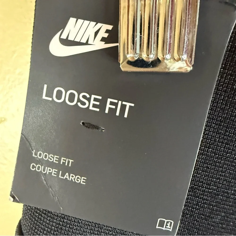 NWT Nike 3X Zip‎ Up Black 28
